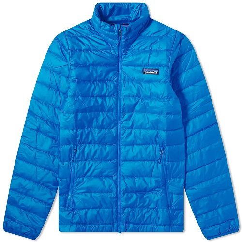 Patagonia Down Sweat Jacket in Blue Patagonia UK Outlet at SEIKK